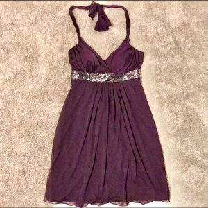 Beata Studio Purple Formal Prom Dress